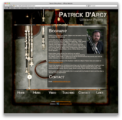 patrickdarcymusic.com